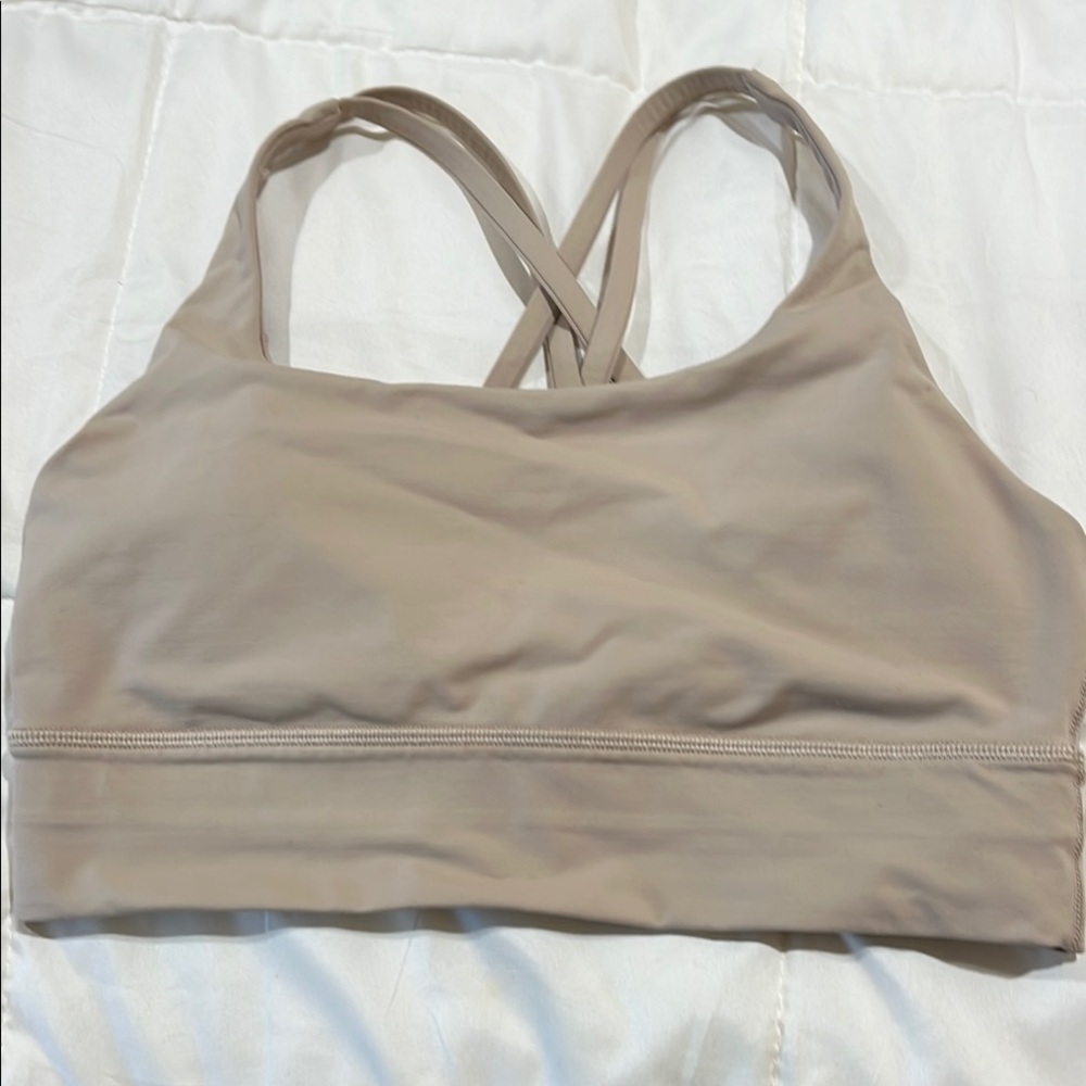 Women's Tan Sports Bra